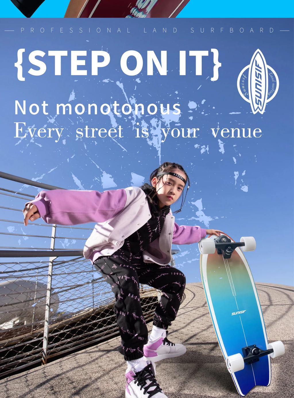 Surfskate Board Fishtail Smooth Outdoor Cruising Based Pump Board Surf Trainer Electric Skateboard Surf High Speed Portable