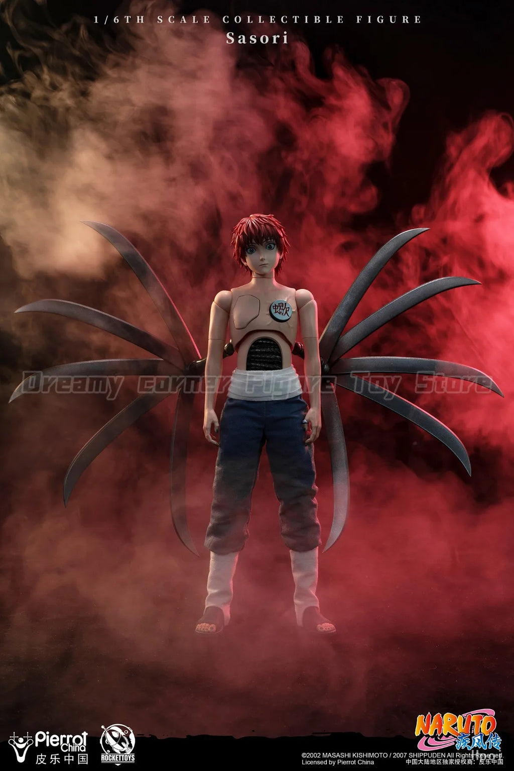 【In Stock】RocketToys ROC-010 NARUTO Sasori 1/6 Action Figure