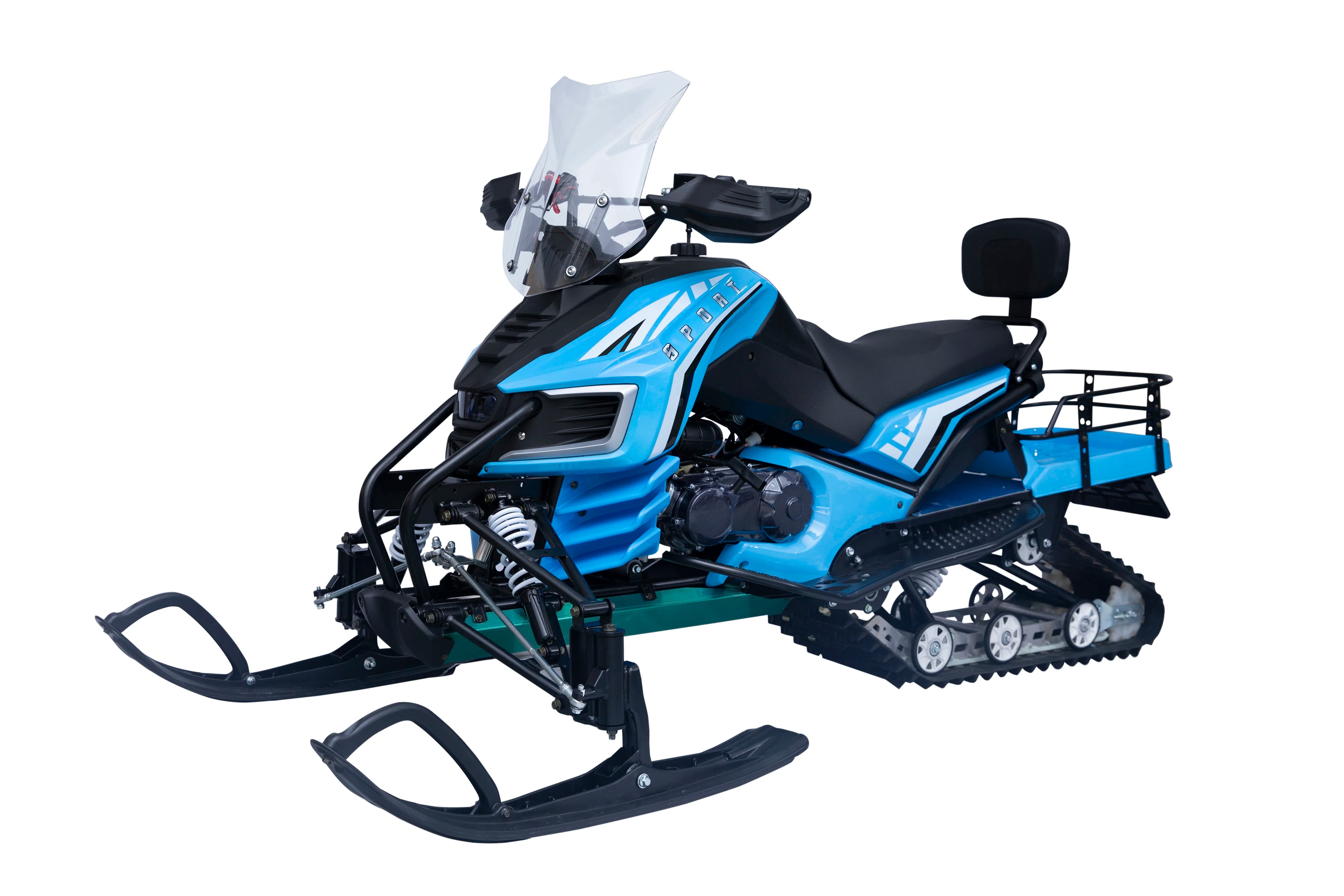 Factory Snow Wolf-XL230 Snowmobile Track Ski Resort Off-Road Vehicle Snow Sled Motorcycle For Adventure Off-Road Motorcycle