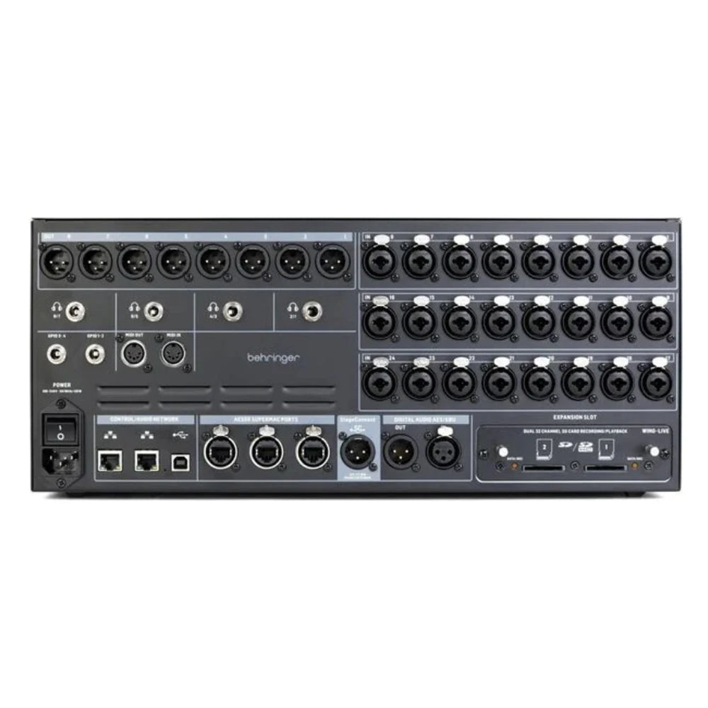 New Behringer WING RACK Rackmount 48-Channel Digital Mixer For Live Show Professional Audio Sound System