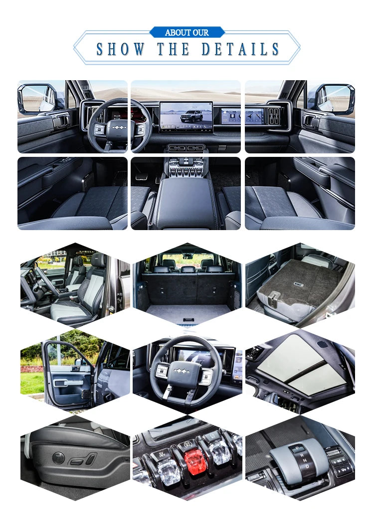 2025 5 Plug-In Hybrid Electric Car New Energy Vehicle with High Price Big New and Used Leopard 5 Equation