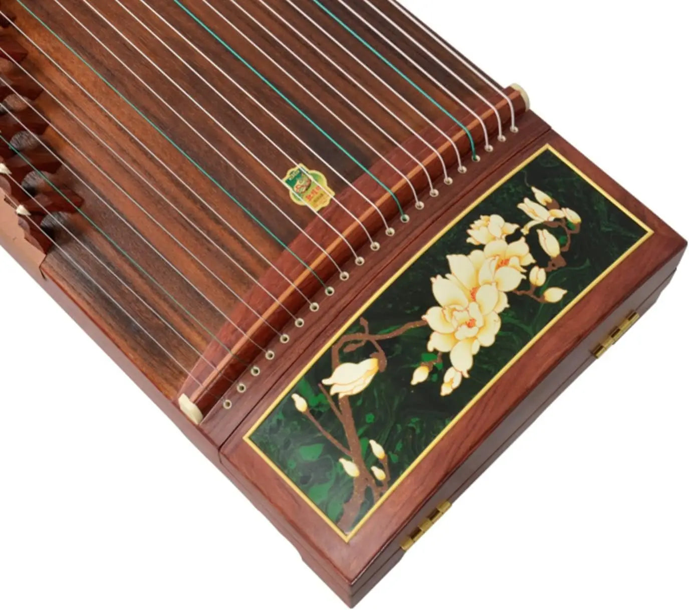 21 String Guzheng Dunhuang 694PP Magnolia Wangchun Chinese Musical Instrument