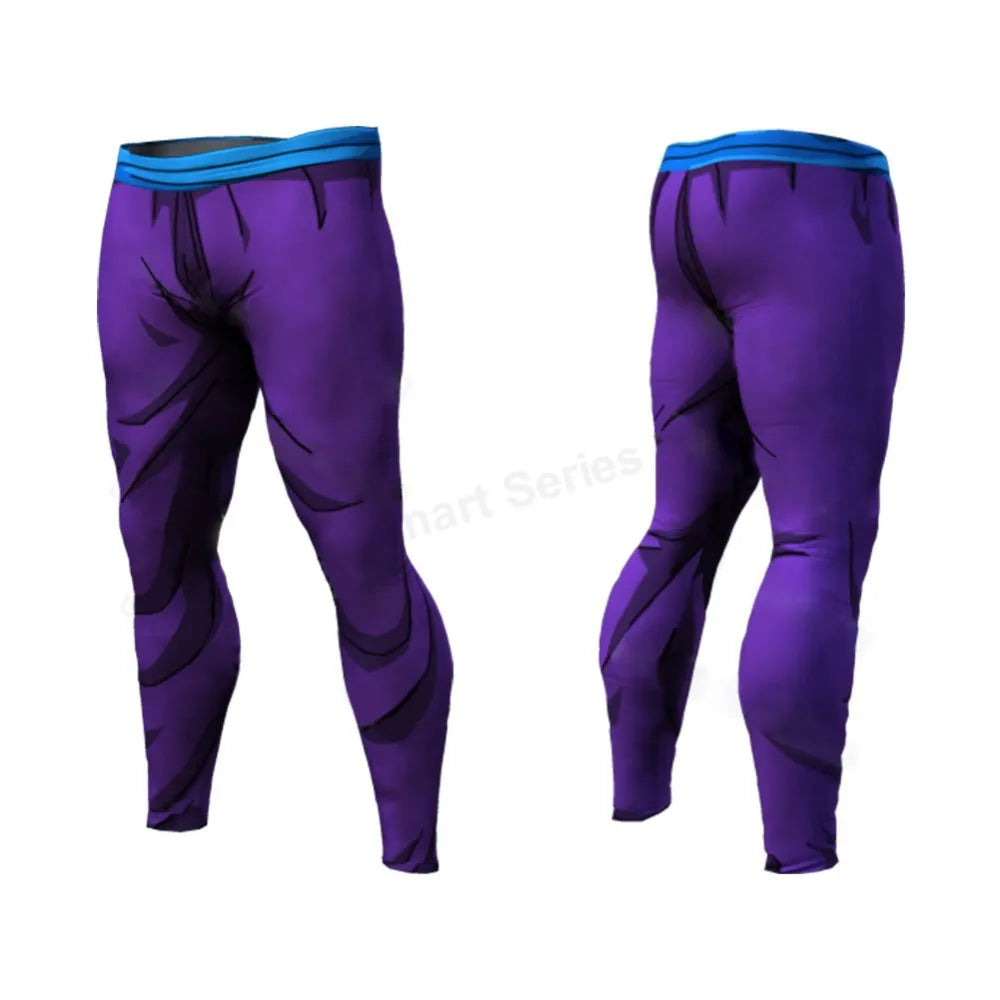 Goku 3D Printed Pattern Compression Tights Pants Men Sweat pants Skinny Legging Trousers Male Vegeta Costume Long pants