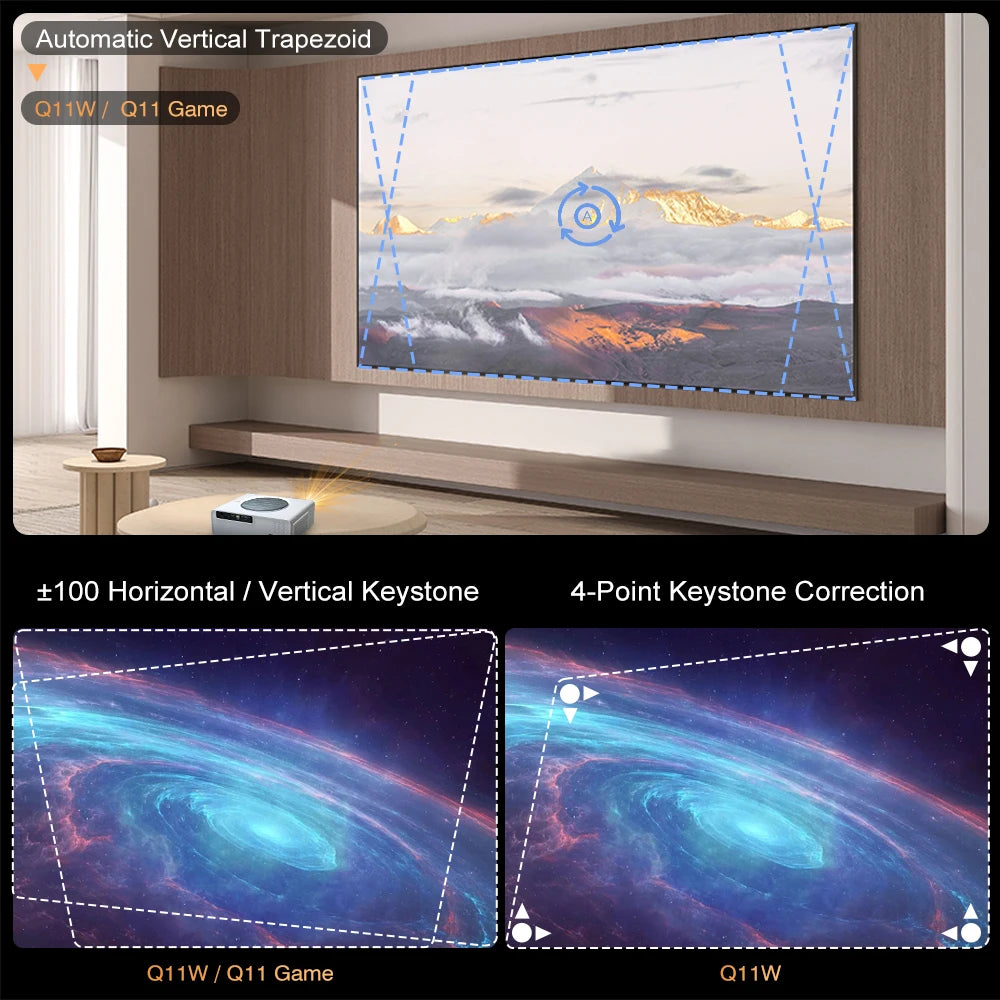 Touyinger Q11 full HD projector 4K 8K led home theater electronic video game equipment projector