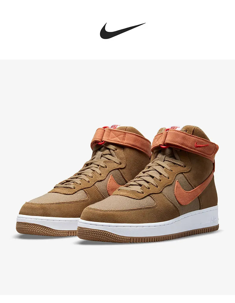 Nike genuine AIR FORCE 1 HIGH Men's High-Top Casual Sneakers DH7566-200