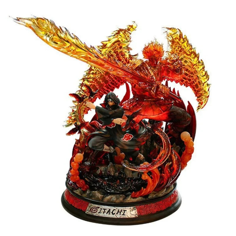 Naruto Gk Susanoo Uchiha Madara Sasuke Hatake Kakashi Kurama Anime Figurines Model Anime Collection Holiday Gift Children Toys