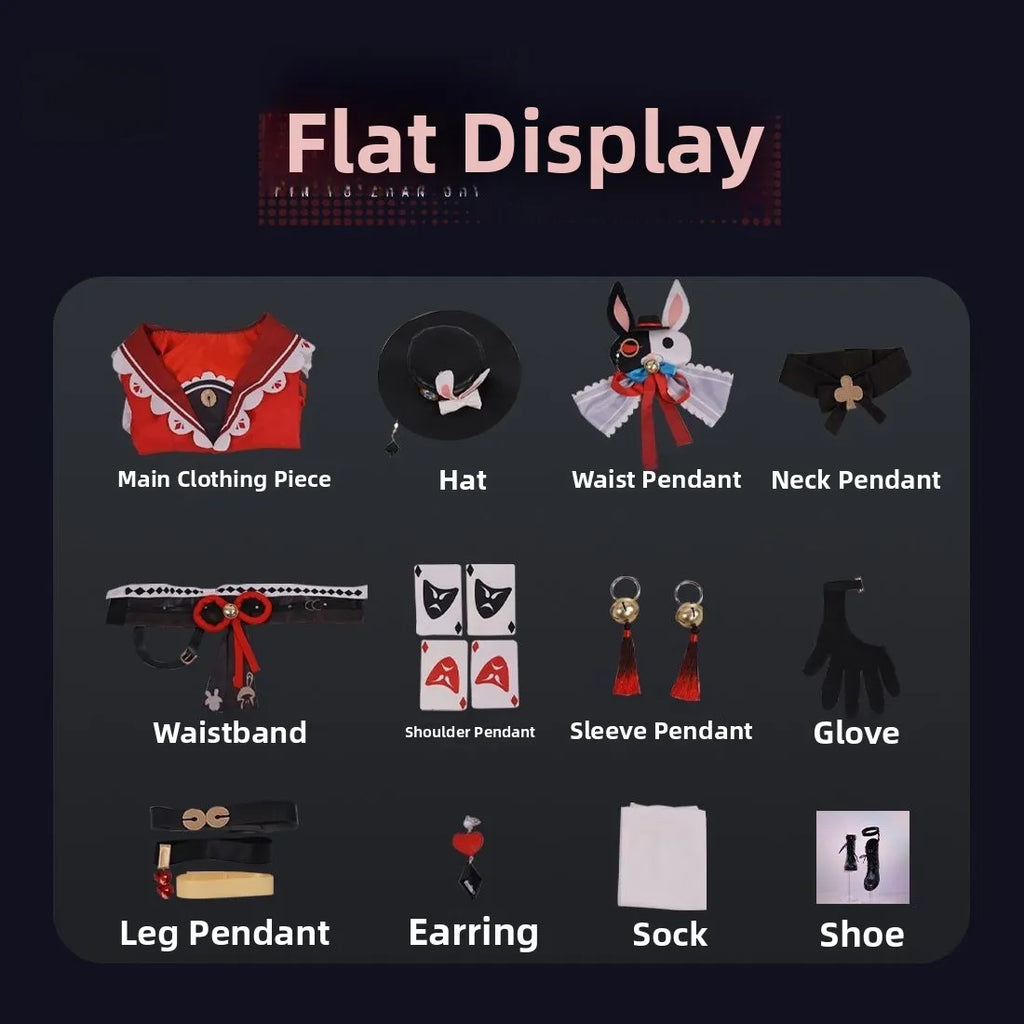 Spark Cosplay Costume Set Star Rail Disarray Anime Game Role-playing Clothing Set Dry Cleaning Required Lovelive Trend