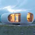Modern Luxury Modular Steel Prefab House Factory Direct E8  Container Home Big Space Villa Model