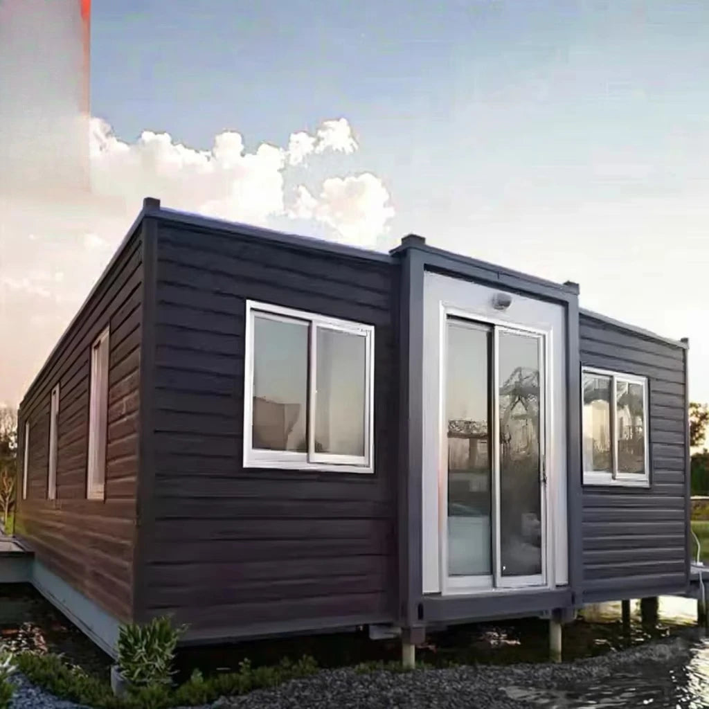 China Container House Modern Prefabricated House Expandable Container House Factory