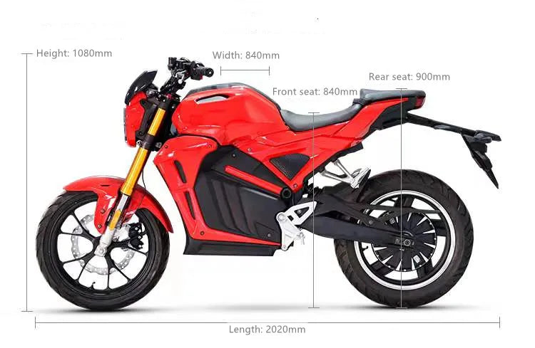 2022 Electric Fast Moped Scooter Bike Motorbike for Adults 5000w Electric Motorcycle Scooters Best Electric Motor Cycle 72v Bike