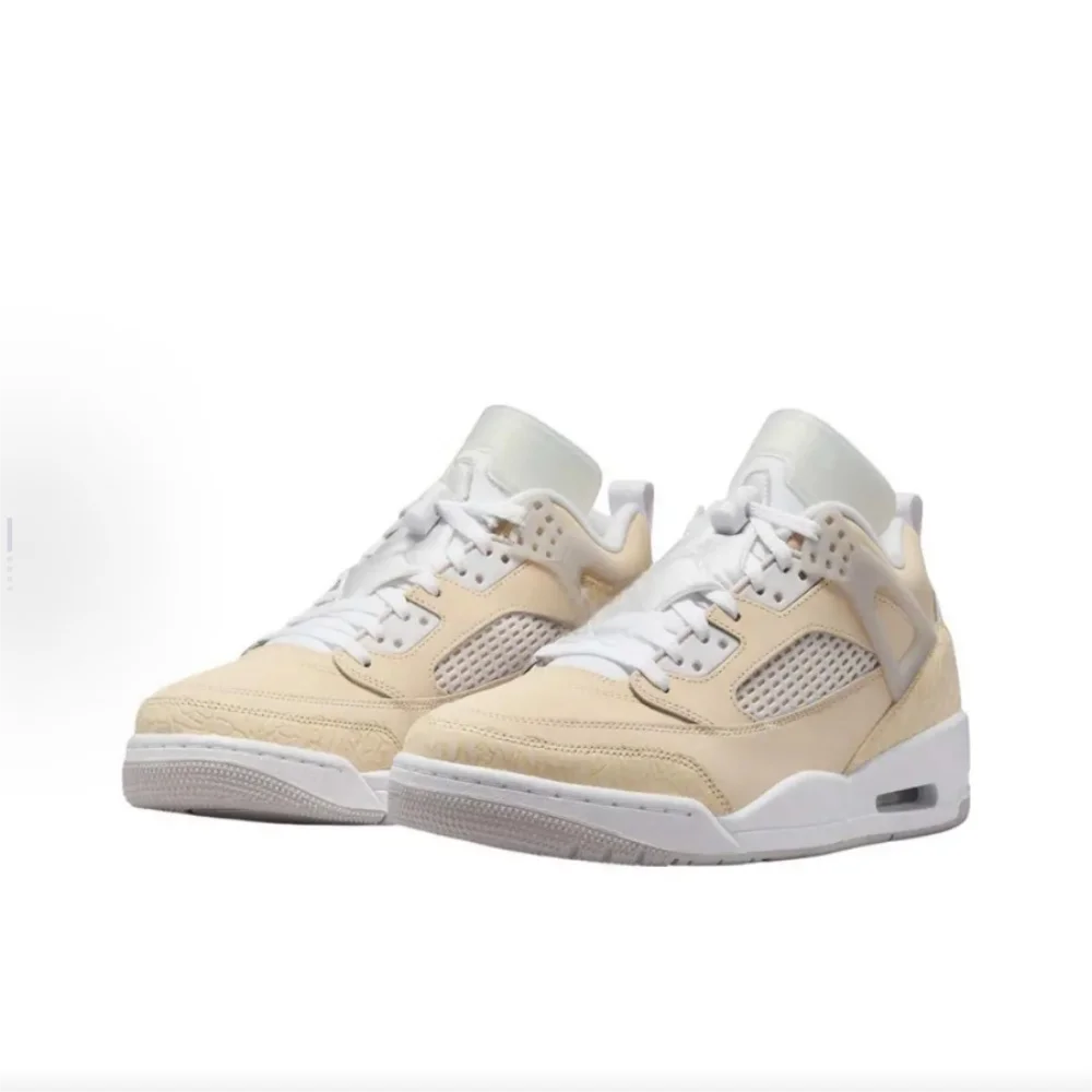 Nike Air Jordan 1 Spizike Low Sand Dune Colorway Comfortable, Slip-Resistant, Durable Basketball Shoes Unisex Style HV6528100