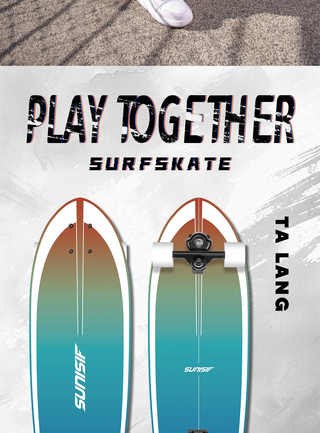Surfskate Board Fishtail Smooth Outdoor Cruising Based Pump Board Surf Trainer Electric Skateboard Surf High Speed Portable