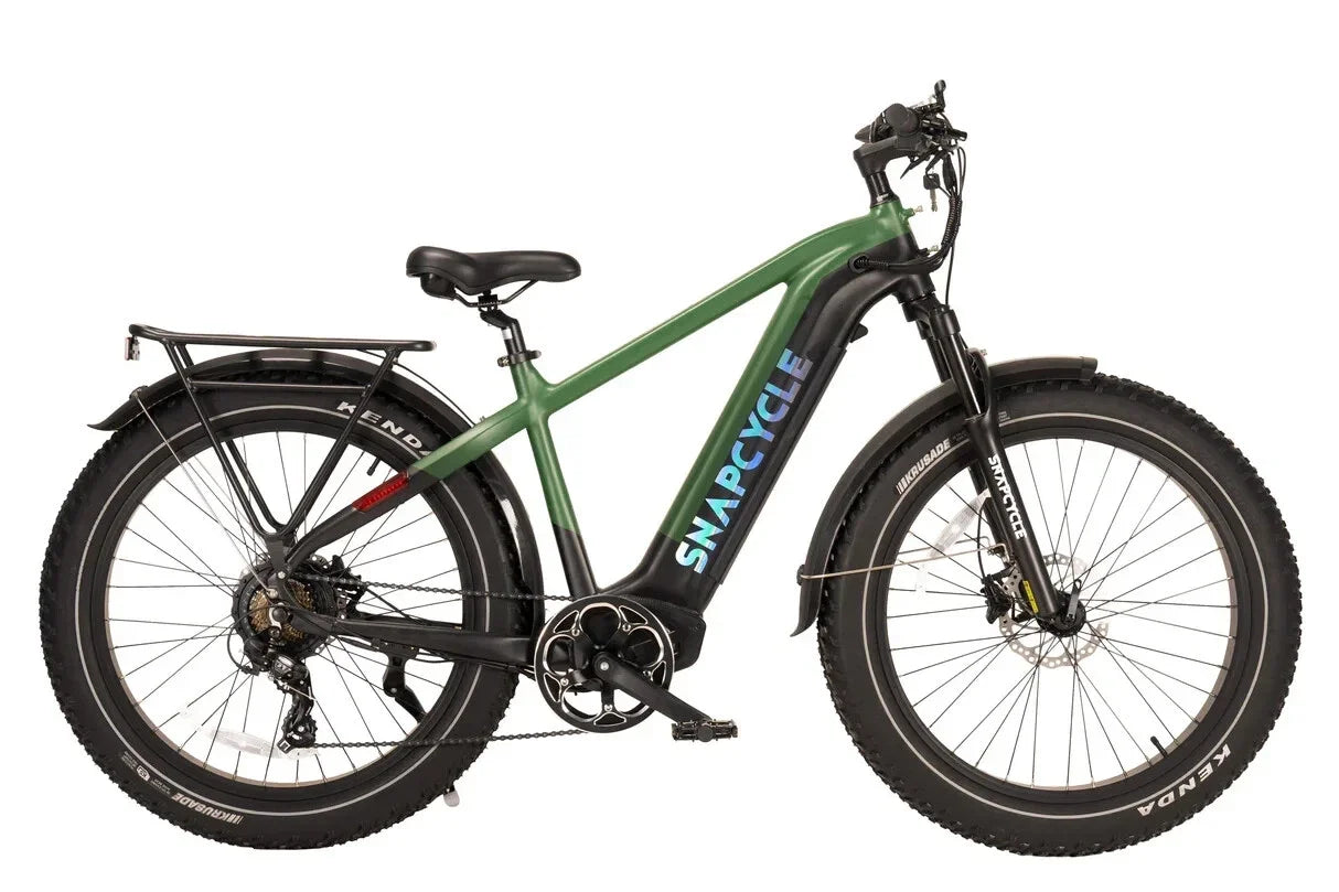 26" Electric Mountain Bike 750W for Adults E-Bike 48V 20AH Bicycle  FatTyre