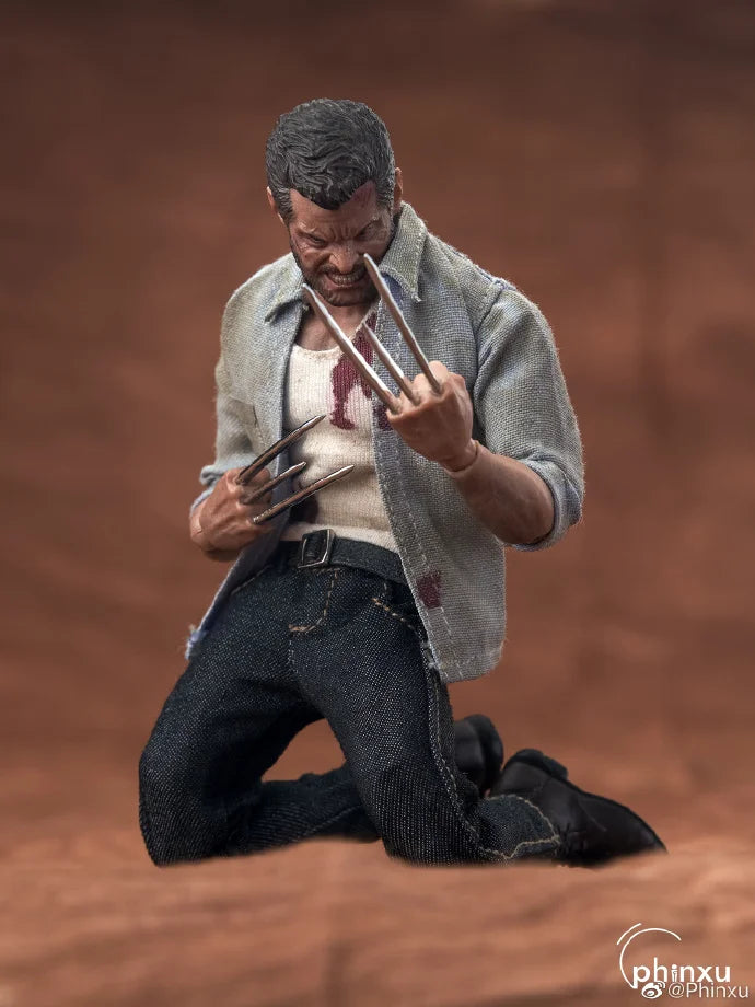 Nota Studio Original 1/12 Scale Twilight Wolf Battle Damaged Wolverine PVC Articulated Collectible Action Figure Display Model