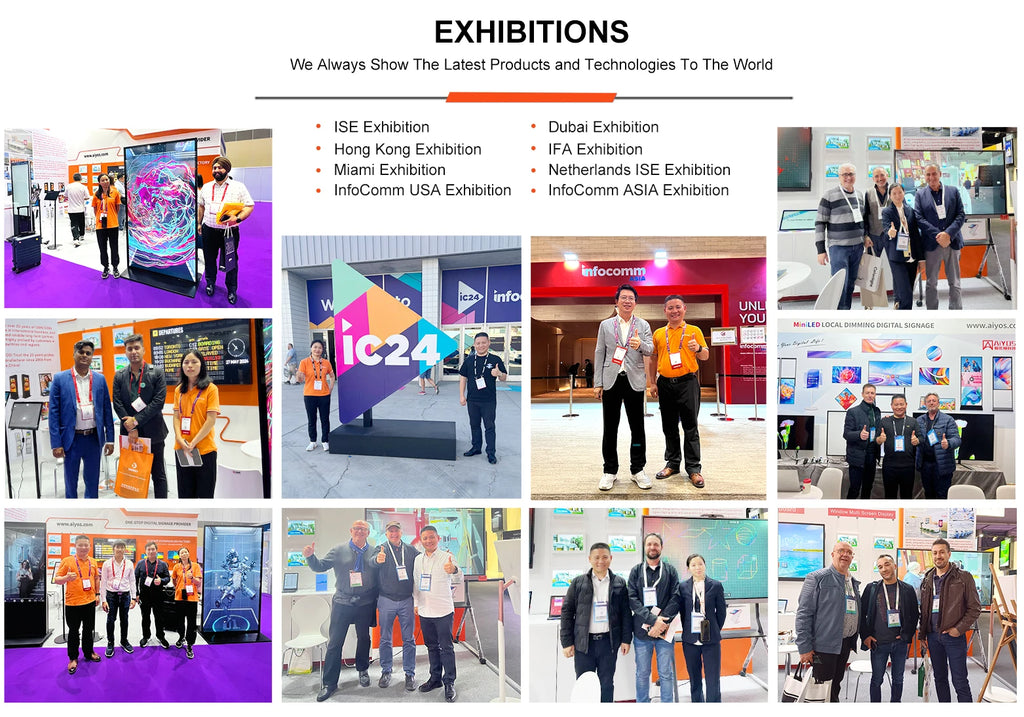 55" Inch Digital Signage and Displays Kiosk Totem LCD Touch Screen Indoor Smart WIFI Floor Stand Advertising Player