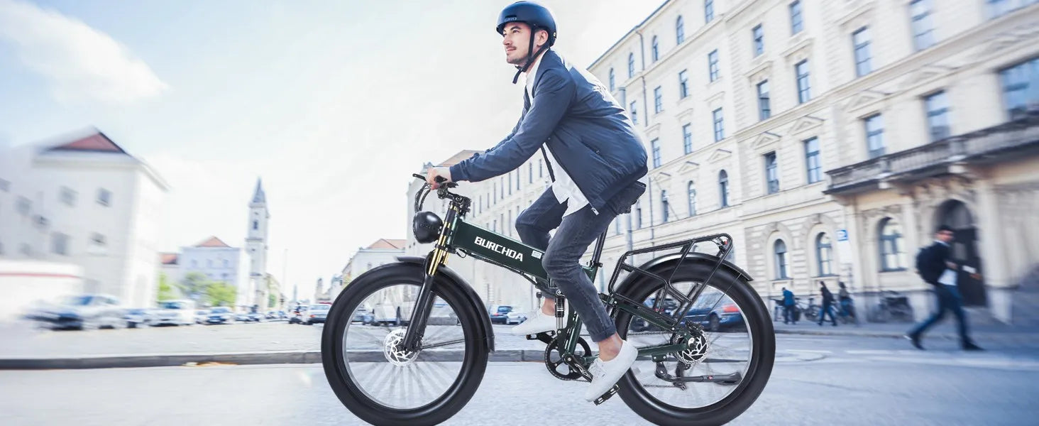 26" Electric Bike 1000W E-Bike For Adults & 2 Battery Bicycle  28mph Fat Tyre