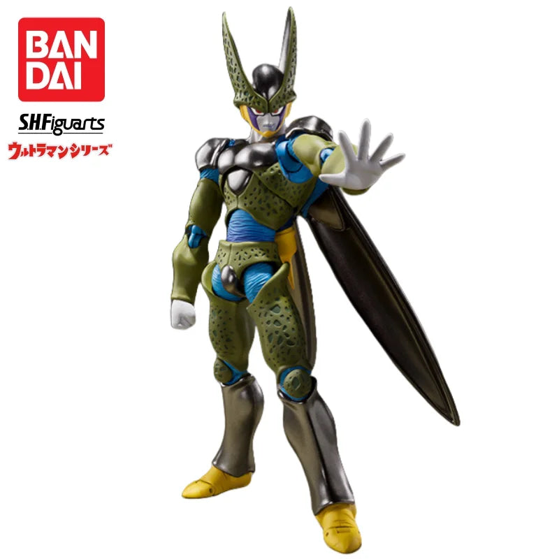 In Stock Bandai S H Figuarts Original Dragon Ball Cell Doll Brand New Boxed Action Figure Anime Characters Model Garage