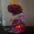 One Piece Gear 5 Luffy Nika Anime Figure 32cm PVC Statue Big Punch Pose Premium Collectible Model Limited Display Gift for Fans