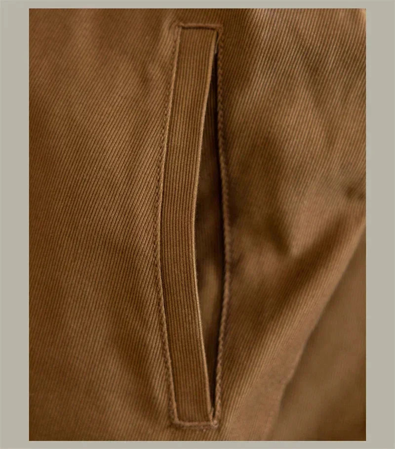 N-1 Red Tornado Naval Deck Jacket Jungle Cloth Shell Alpaca Lined Coat Men Vintage Workwear 2026ss design