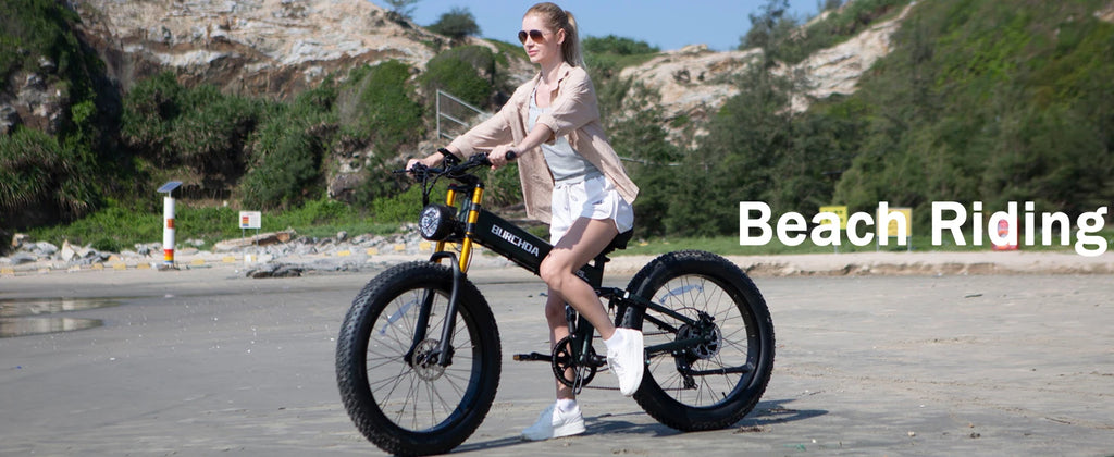 Electric Bike for Adults 1500W Peak 30 MPH E-Bike 65 Mile, 48V 20Ah Removable Battery, 26" Fat Tire Electric Dirt Bike, Full Sus