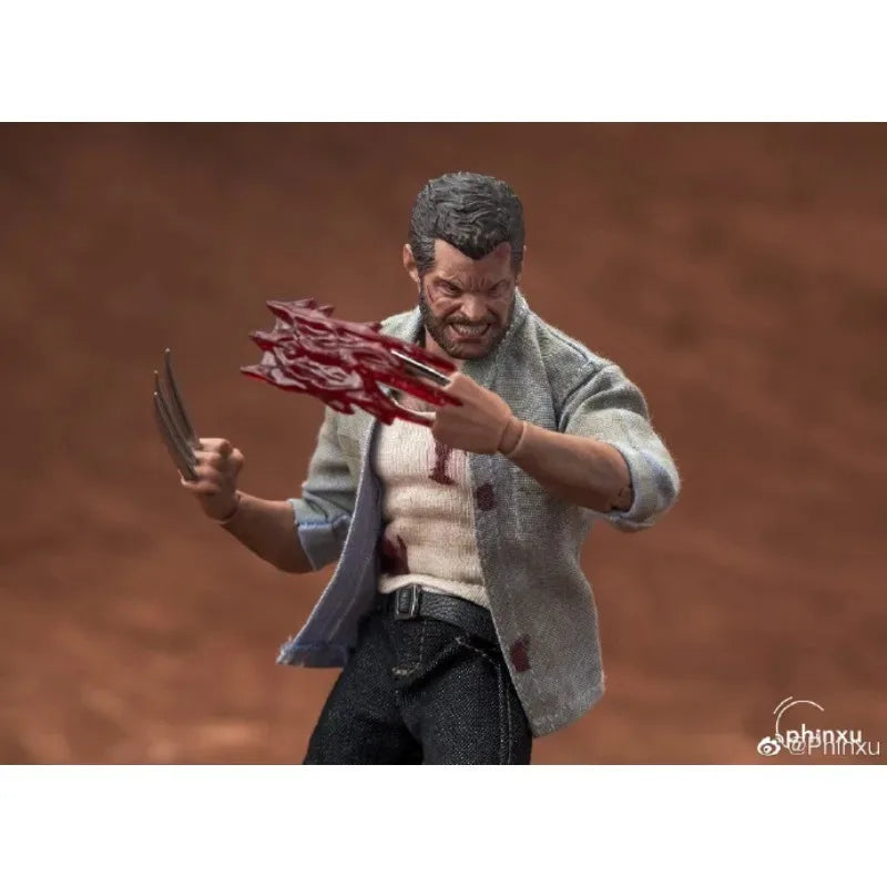 Nota Studio Original 1/12 Scale Twilight Wolf Battle Damaged Wolverine PVC Articulated Collectible Action Figure Display Model