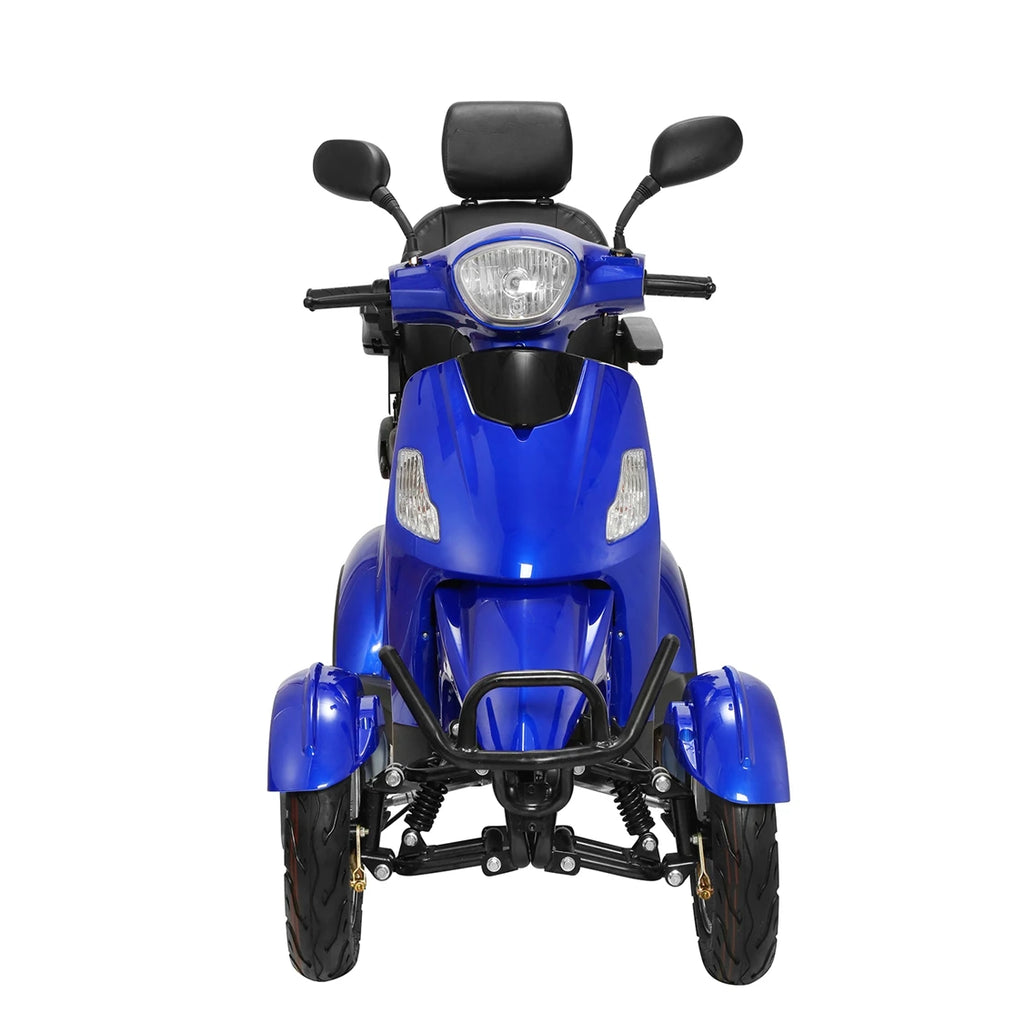 CE Certificate Travel 4 Wheels Elderly Electric Scooter Disabled Handicapped Mobility Scooter For Seniors