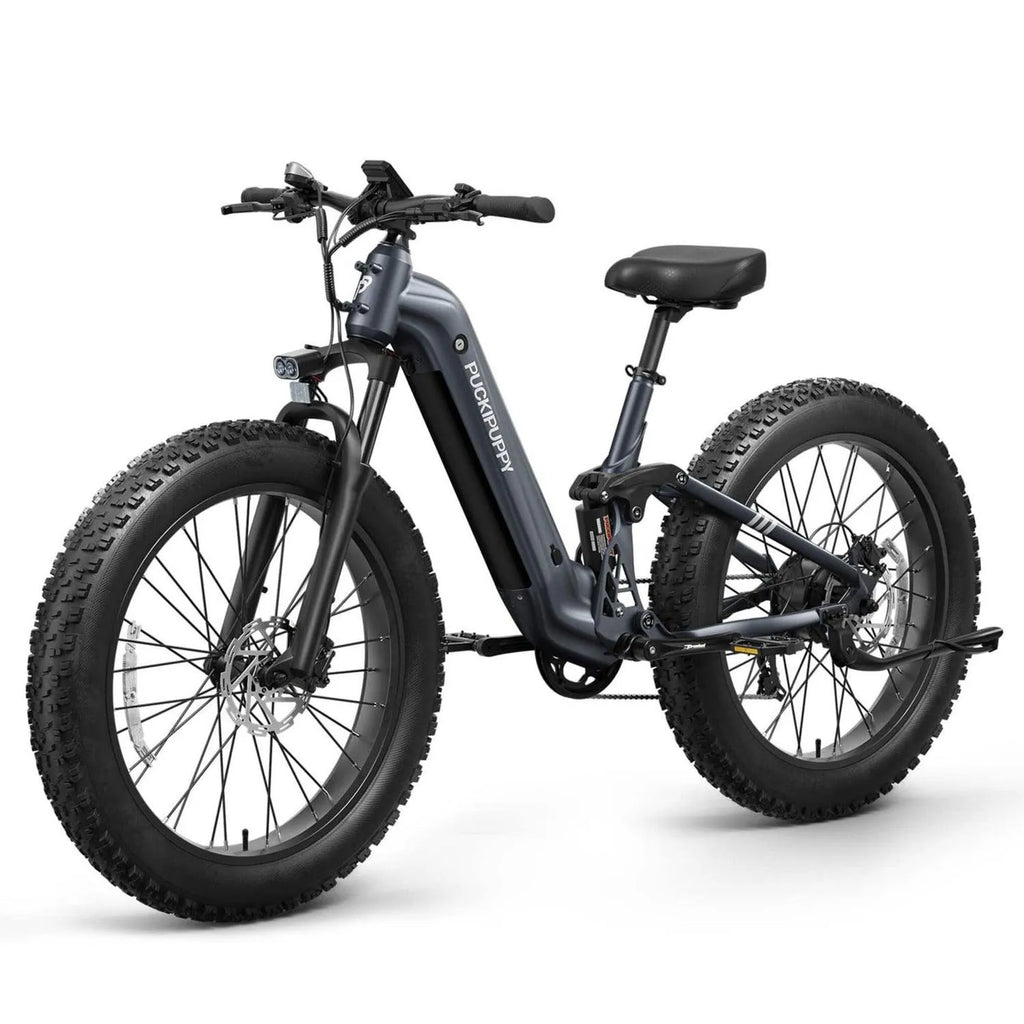 Electric Bike 960W, 48V 20AH Full Suspension Fat Tire Mountain E-Bike 80 Miles