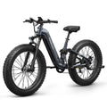 Electric Bike 960W, 48V 20AH Full Suspension Fat Tire Mountain E-Bike 80 Miles