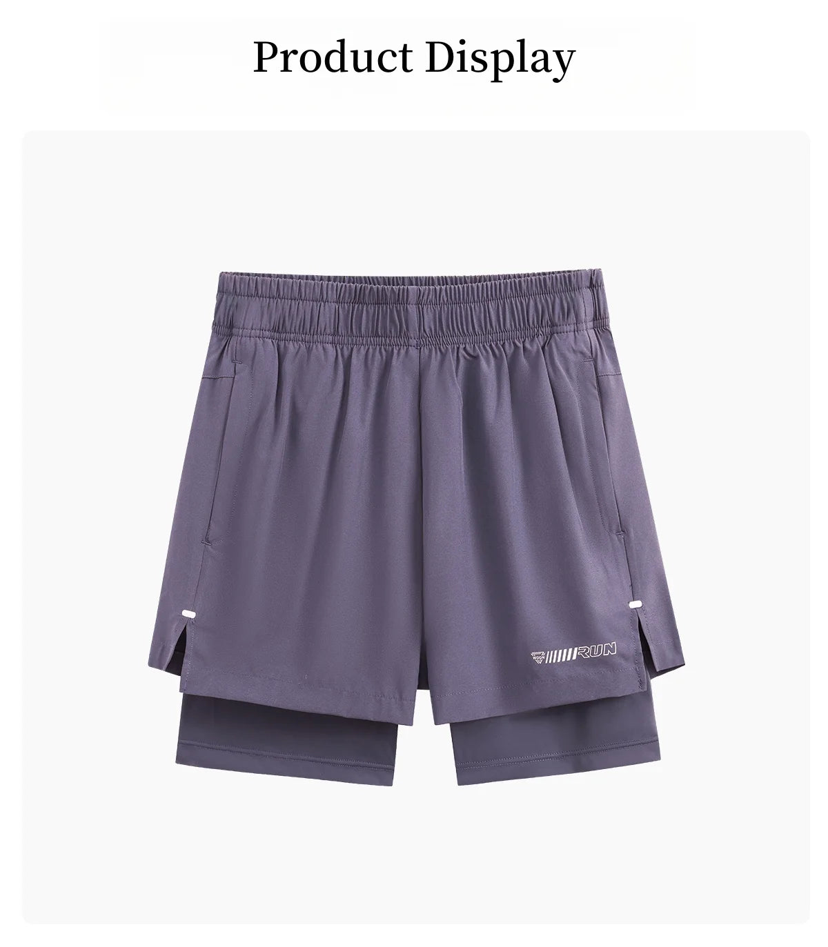 DRUR Women Running Shorts High Waist Quick Dry Gym Yoga 2 in 1 Athletic Shorts With Pocket Summer Workout Short Sportswear New
