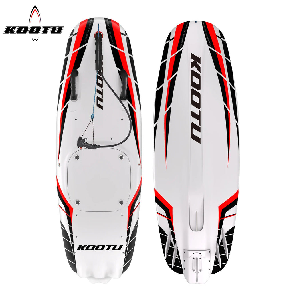 KOOTU Fuel Engine Surfboard 109cc Electric Surfboard Carbon Fiber Surfboard Powerful High Speed Surfboards