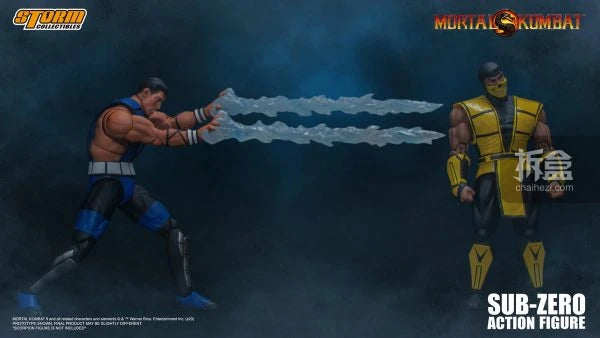 Storm Toys Genuine Mortal Kombat Series Sub Zero Scorpion Nightwolf Fighting Game Collection 1/12 Action Figures Model Toys