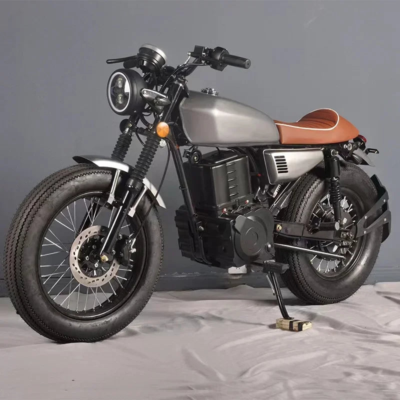 STRO Chinese Retro Electric Motorcycles Off-road Retro Motorbike Electric Scooter Electric Bicycle Motorbike Retro Motorcycles