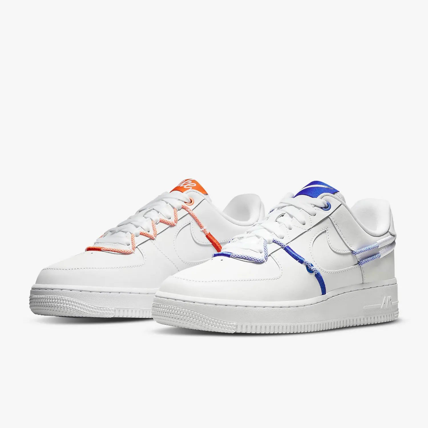 Nike Authentic Air Force 1 07 LX AF1 Women's Contrast Sneakers DH4408-100