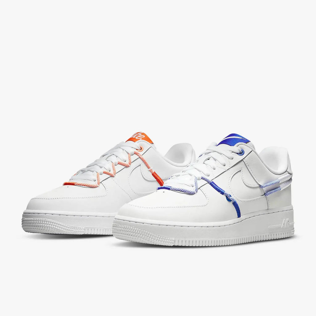 Nike Authentic Air Force 1 07 LX AF1 Women's Contrast Sneakers DH4408-100