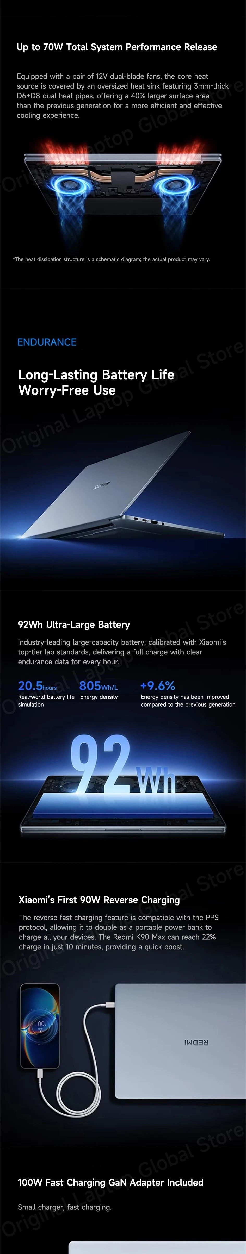 Xiaomi Redmi Book Pro 14 2026 14.6-inch 2.8K 120Hz 3rd Gen Intel® Core™ Ultra U5-325/U5-338H/X7-358H 24GB 1TB/32GB 1TB Laptop