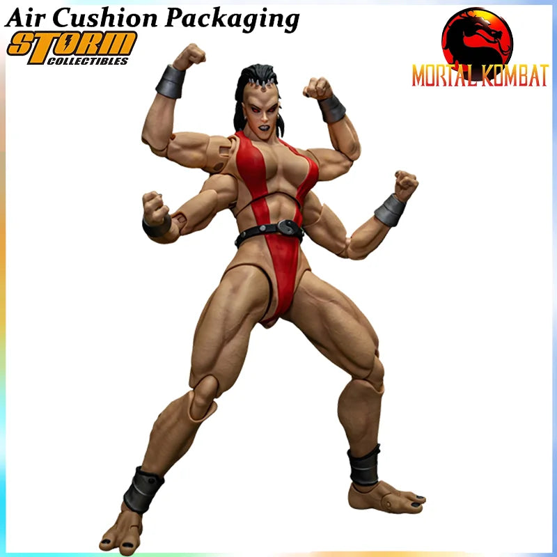 Storm Toys Genuine Mortal Kombat Series Sheeva Shao Kahn Fighting Game Collection Standard Version 1/12 Action Figures Model Toy