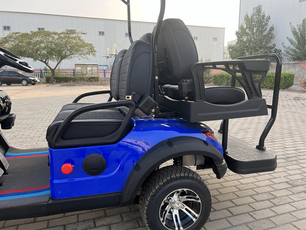 Top Sales Newest Adult 48V 60V 72V Electric Golf Buggy 4 Wheel 2/4/6/8 Seater Off Road Car Electric Golf Cart