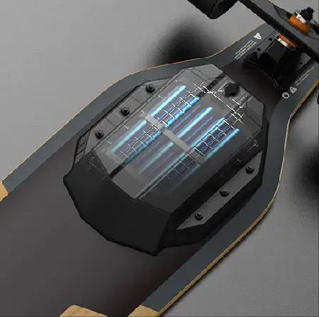 Meepo M1 4WD Electric Scooter, 28mph 11mi Range, Dual-Drive Remote, Portable Handle Design, Adults Commuter Electric skateboard