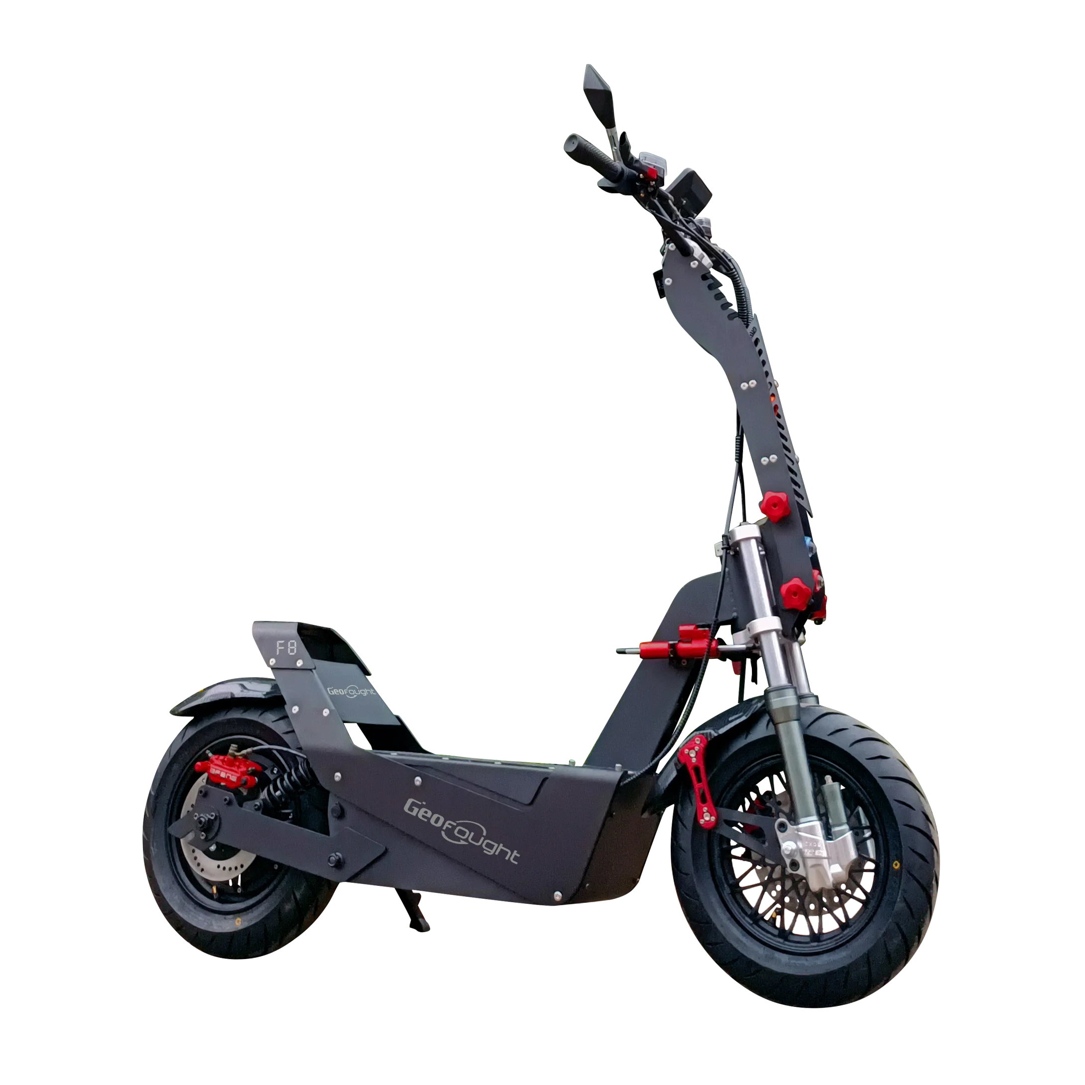 NFC Start 72V 15000W 150A 180A Fast Speed 110-140KM 70-90Mile Electric Scooter 16 Inch Fat Tire E Scooters with Steering Damper
