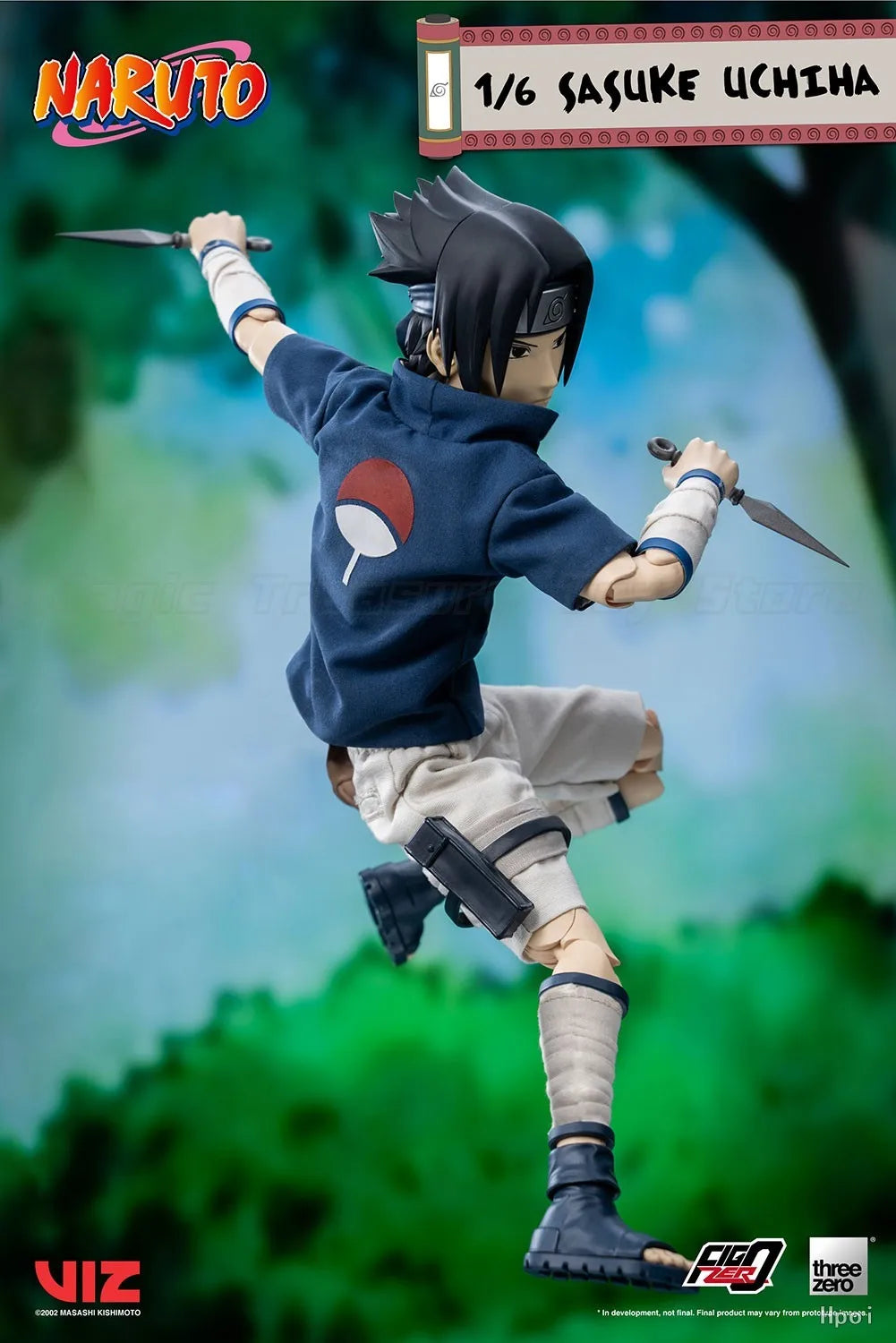 【In Stock】Threezero FigZero NARUTO Uchiha Sasuke1/6 Scale  Action Figure