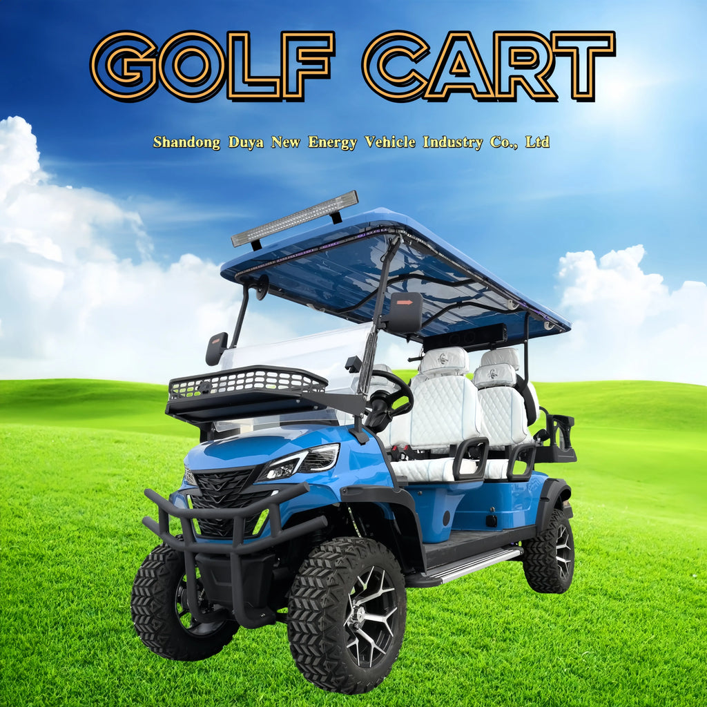 2026 electric golf cart OEM hunting carts new design customizable golf course cart luxury street legal electric sightseeing cart