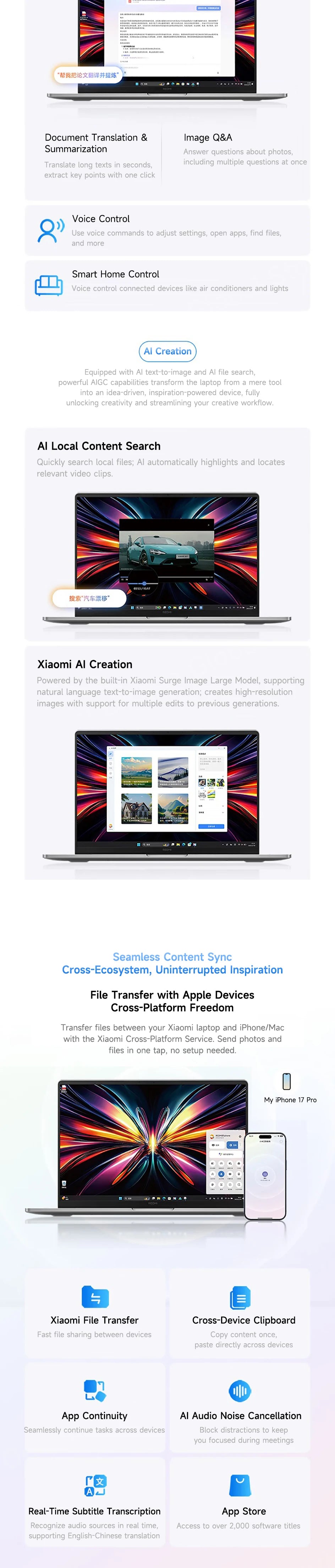Xiaomi Redmi Book 16 2026 Intel Core Ultra 5 125H / 16GB / 32GB / 512GB / 1TB / 2TB  LPDDR5X 7467MT/s  2.5K 120Hz Laptop