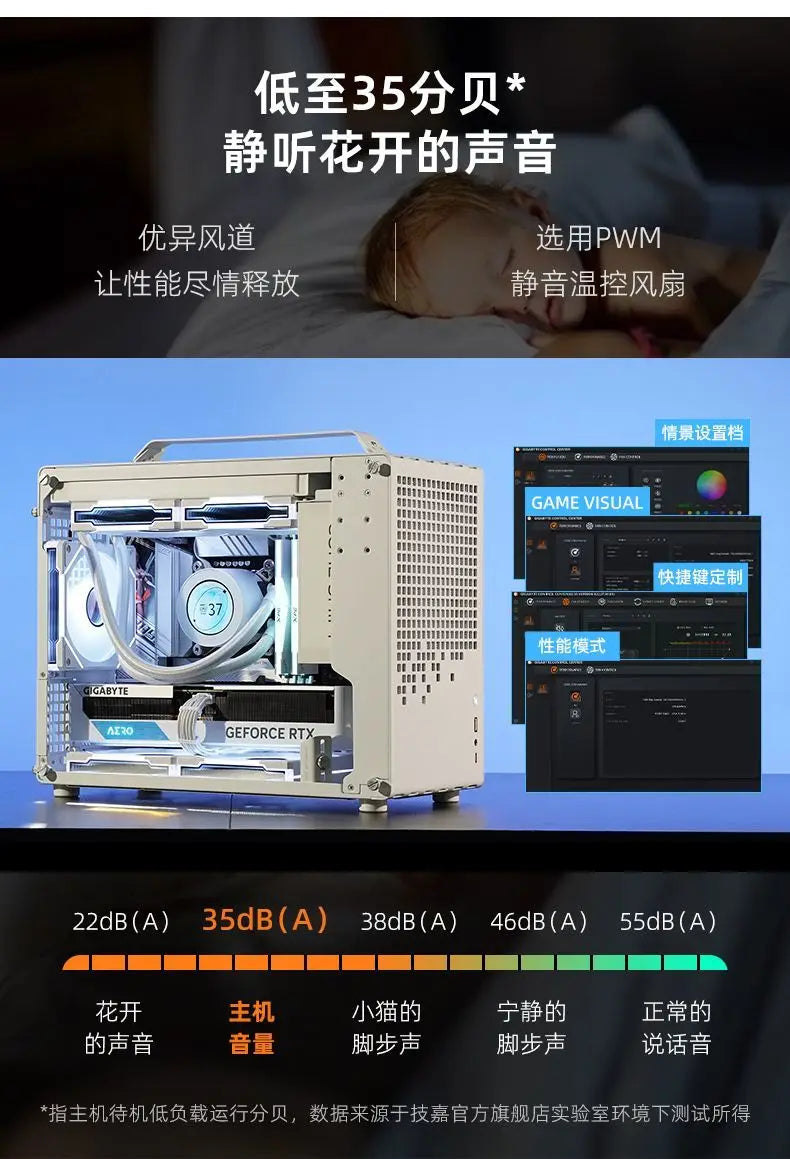 9700X/9800X3D/5070/5070Ti Complete Machine Jasper Z20 Portable Host Desktop Computer