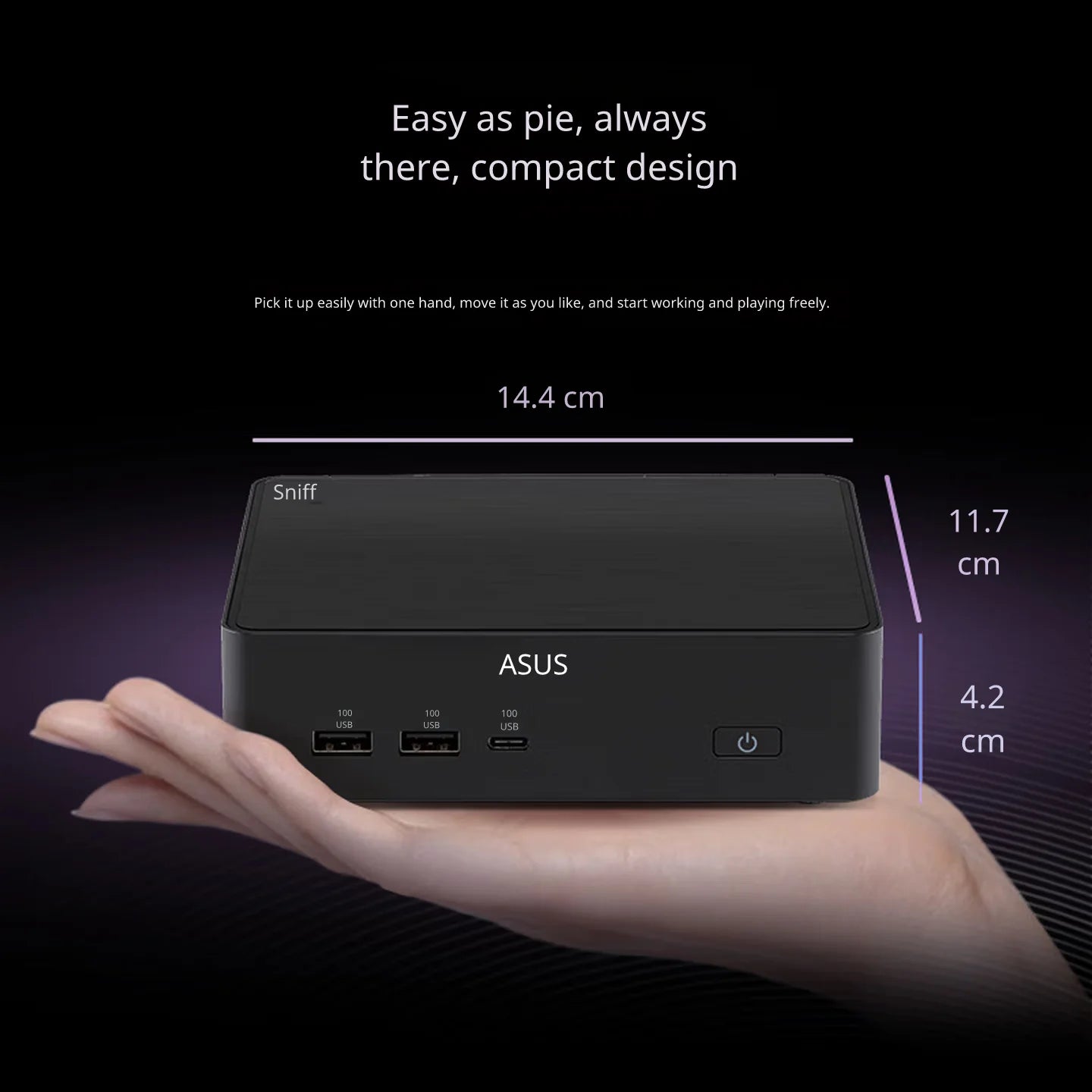 NUC 16 Pro Mini PC Ultra X7 358H LPDDR5x 2*M.2 NVMe SSD Dual 2.5G RJ45 LAN WiFi7 BT6.0 Windows 11 Pro Computer