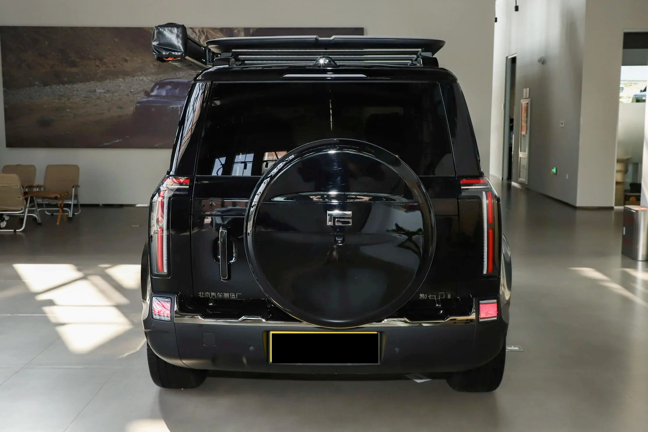Polestones 01 All 7-Seater Long Range Edition Beijing Automotive Manufacturing Plant Medium Large SUV New Energy Vehicle