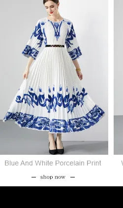 Women Casual Midi Shirt Dress Long Sleeve New Comings Fashion Design Cartoon Print Lady Streetwear Flower Vestidos Large Size