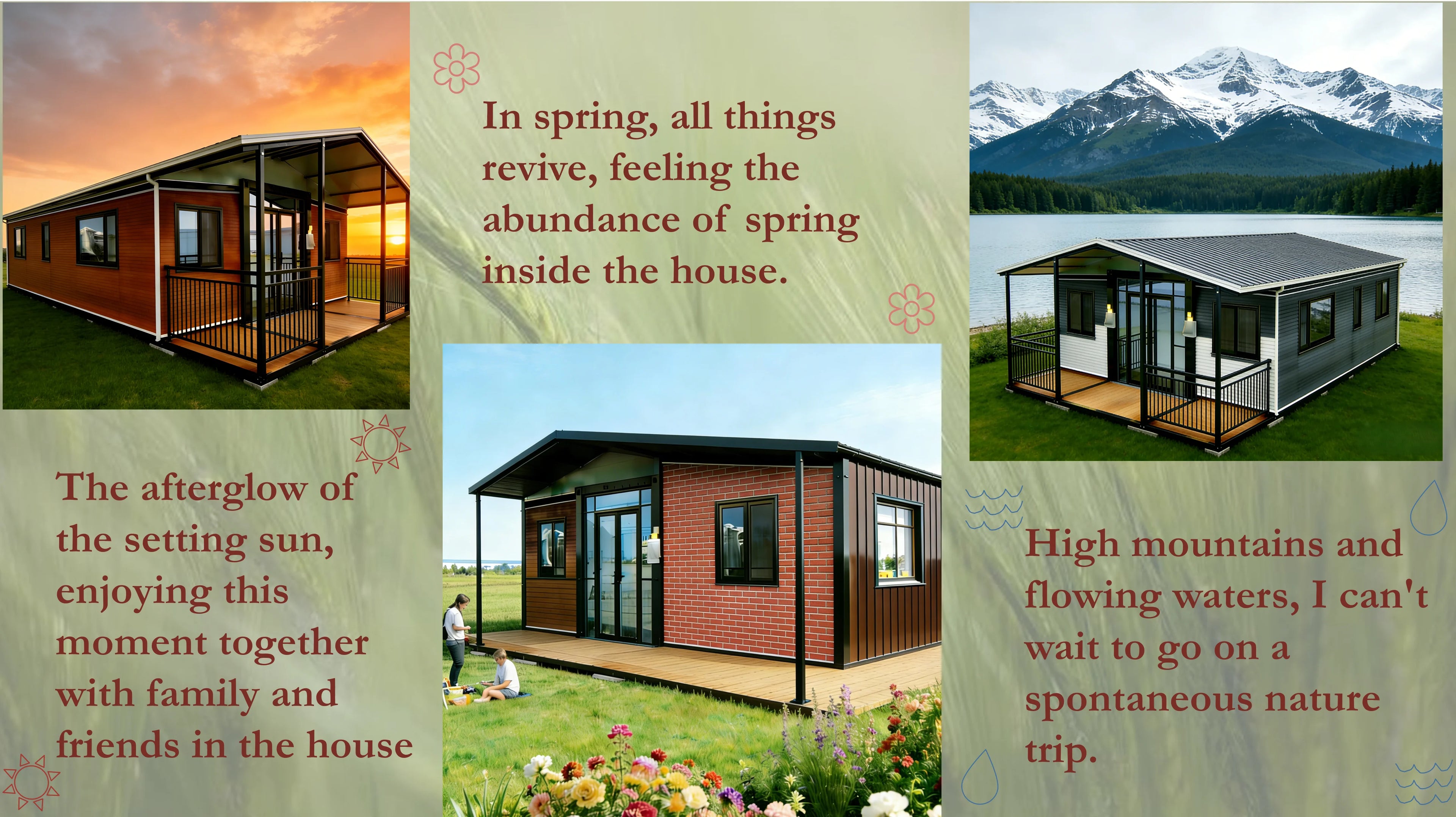 Fast Assembly 20ft30ft40ft Waterproof Windproof High-Quality Fast-Assemble Container House economic prefabricated houses