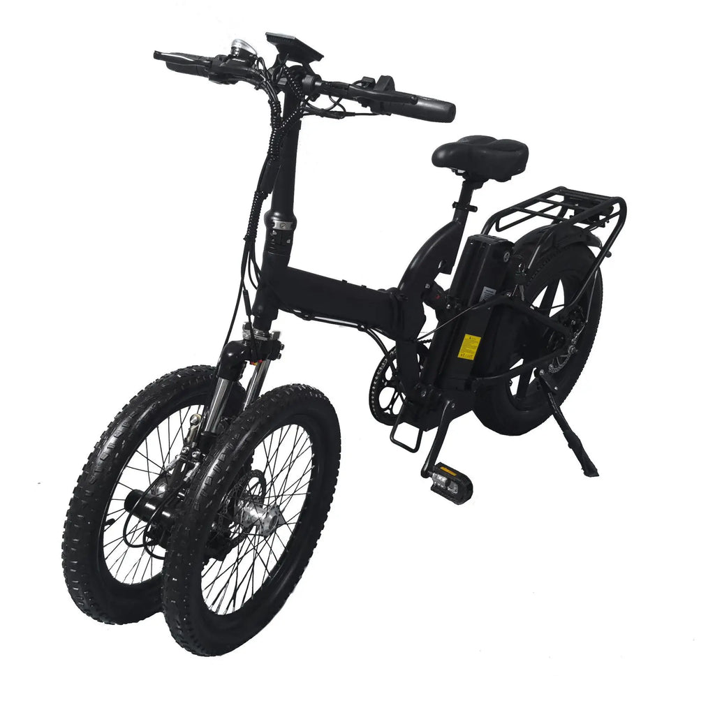 D185 three-wheeled electric moped three-wheeled  bicycle folding  three-wheeled moped