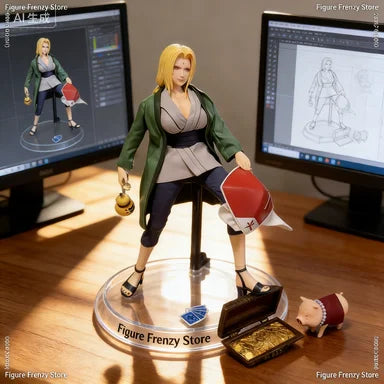 Spot Rocket Toys Naruto Shinto Tsunade 1/6 Action Figure Gift Model Collection Collectible Model Decoration