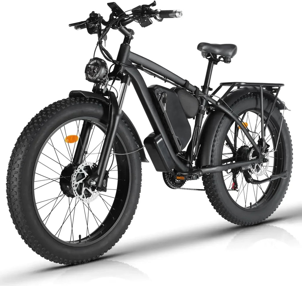 City Electric Bicycle 48v 22.4 ah battery adult 2000W Dual Motor 26 inch tire All terrain Hydraulic brake multi-function E-bike
